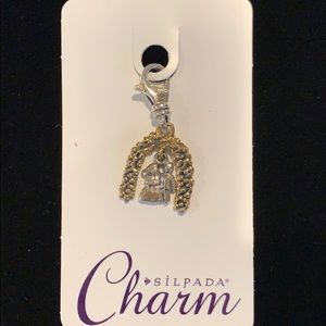 Silpada charm - bride and groom